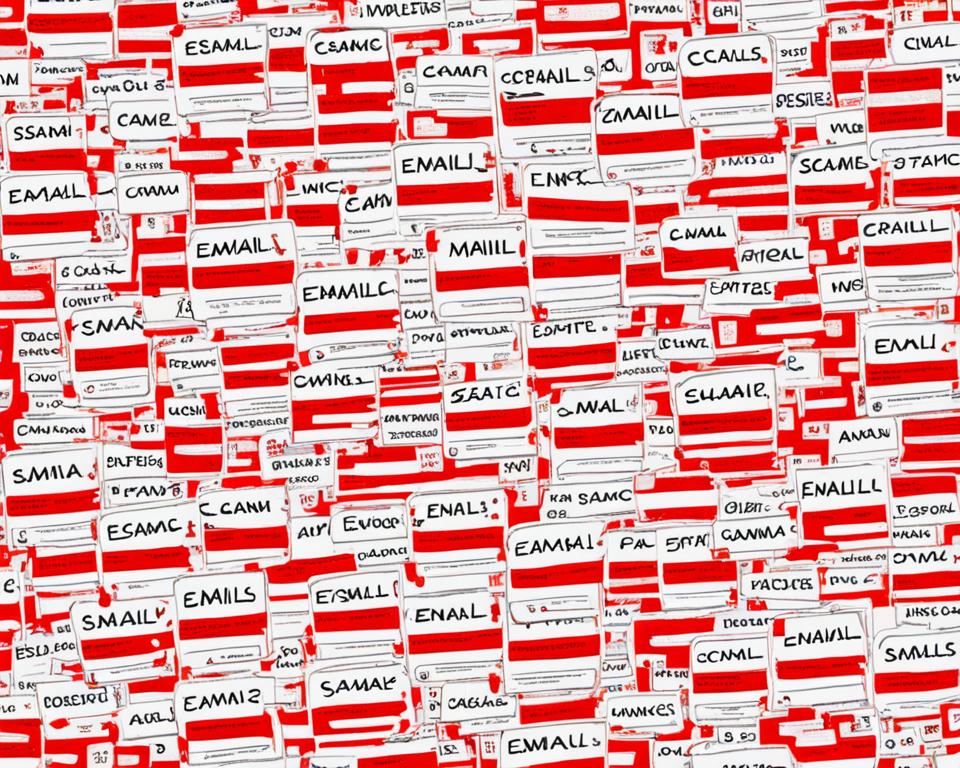 e-mails falsos