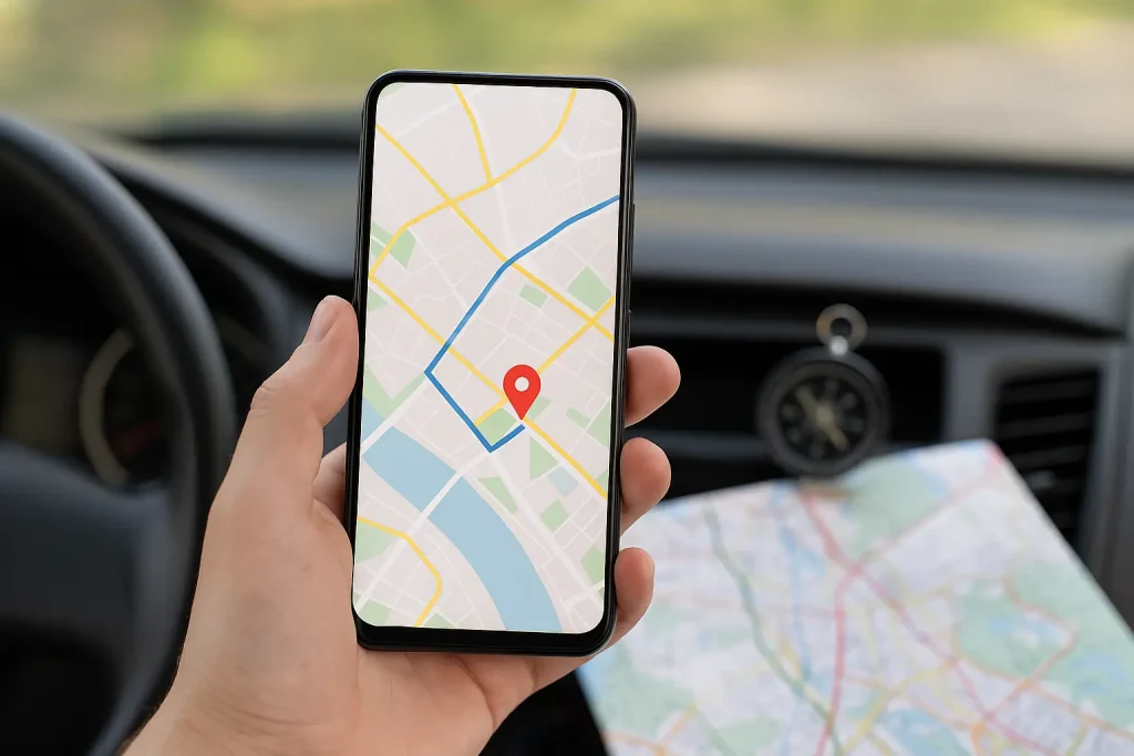 App de GPS grátis e OFFLINE