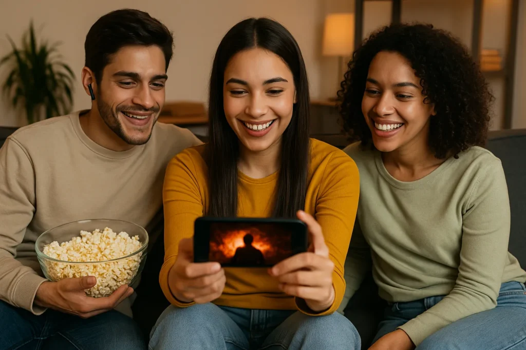 App grátis para assistir filme