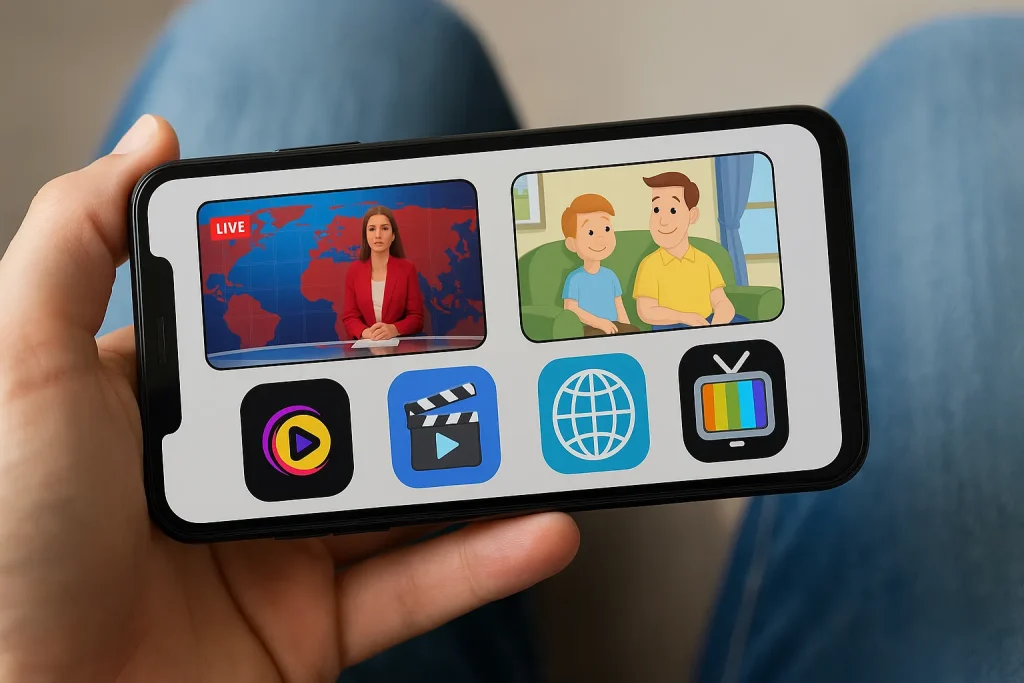 Assista TV grátis no celular