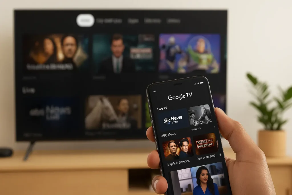Google TV libera + de 800 canais