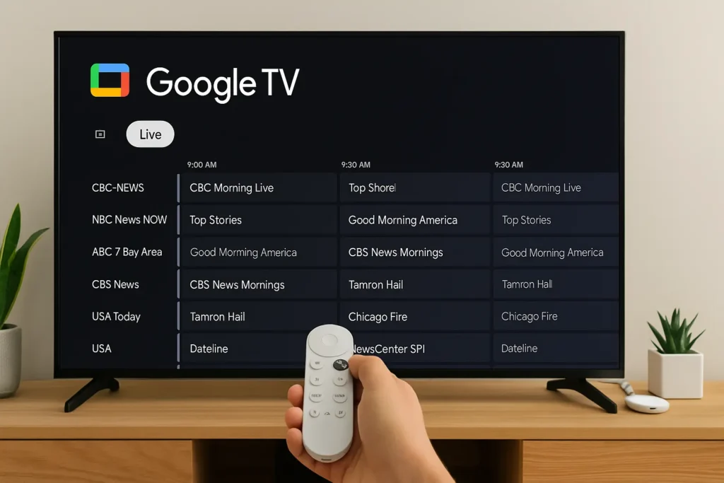 800 Canais Grátis no Google TV