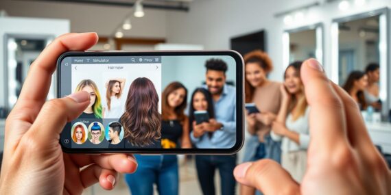Os Melhores Apps de Simulação de Cabelos para Testar