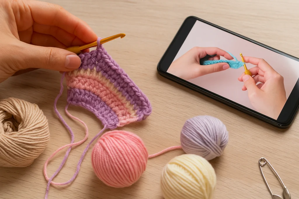 Aprenda Crochê Grátis