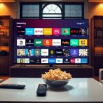 Descubra o aplicativo Google TV com mais de 800 canais.