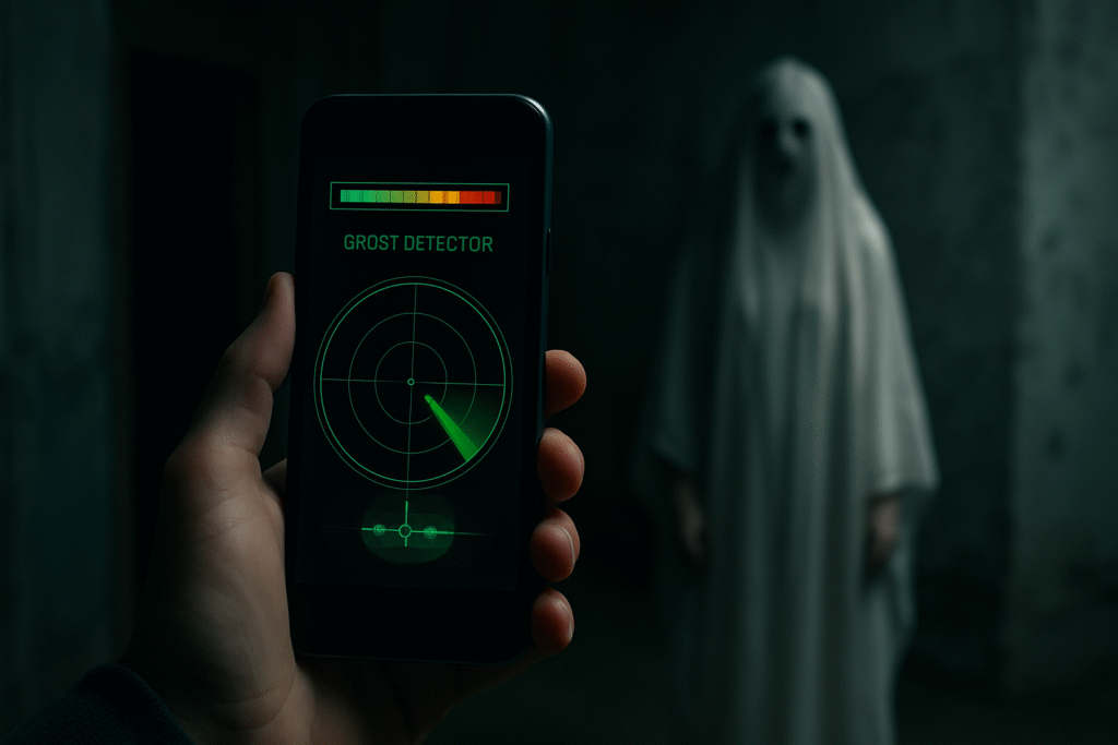 Caçe Fantasmas com o Celular