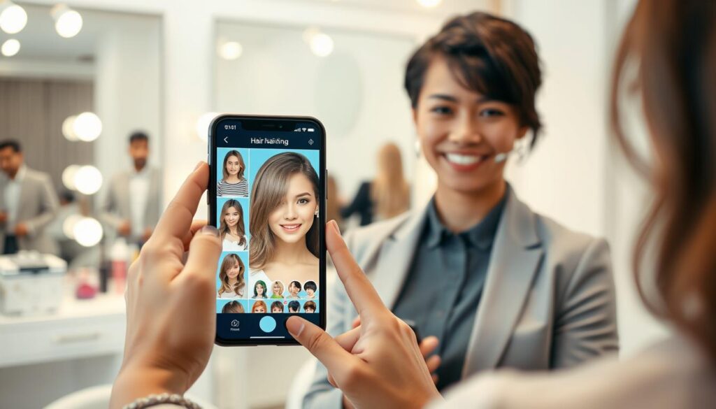 aplicativo de cabelo grátis