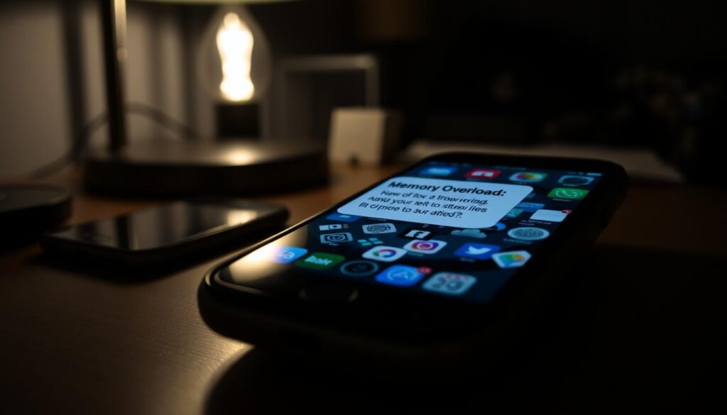 memória do celular sobrecarregada memória do celular sobrecarregada