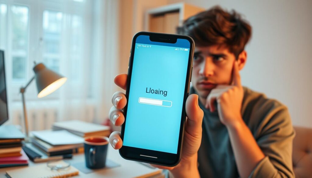 sinais de celular lento sinais de celular lento