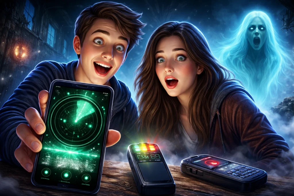 App para Caçar Fantasma