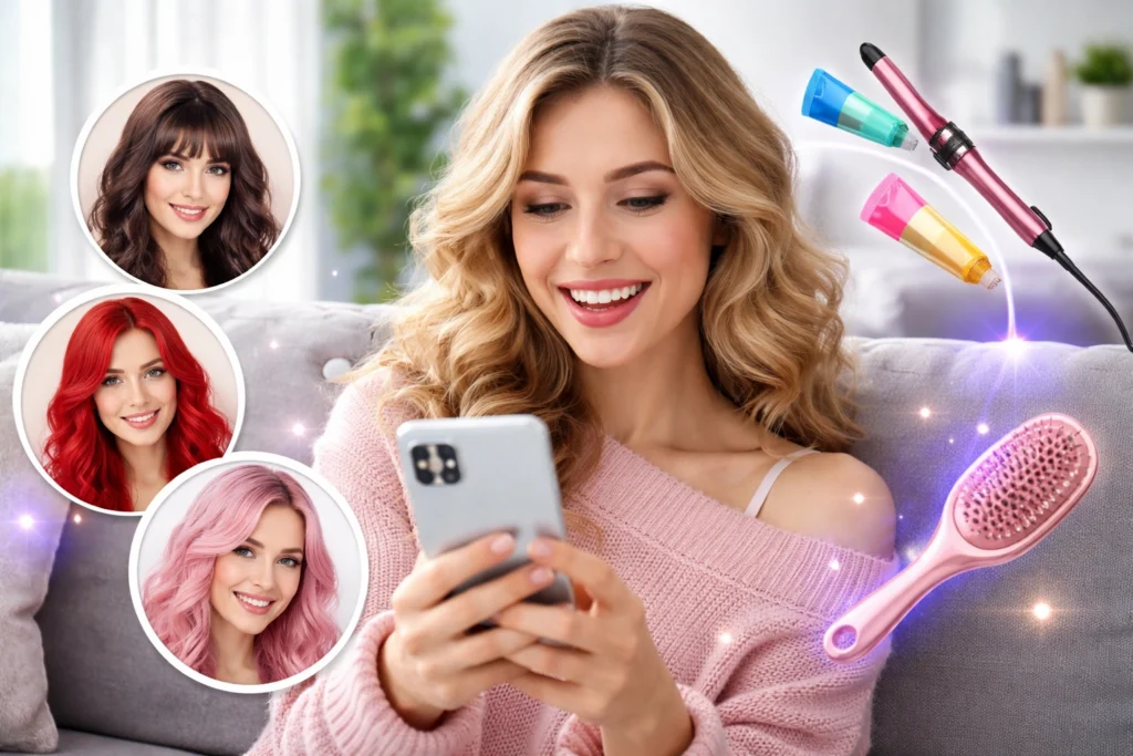 App para Mudar o Cabelo