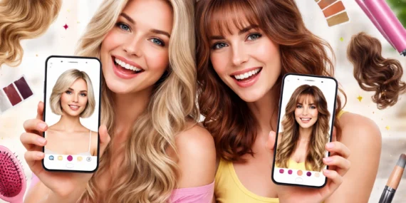 App para mudar o cabelo grátis: teste seu novo visual agora 💇‍♀️✨