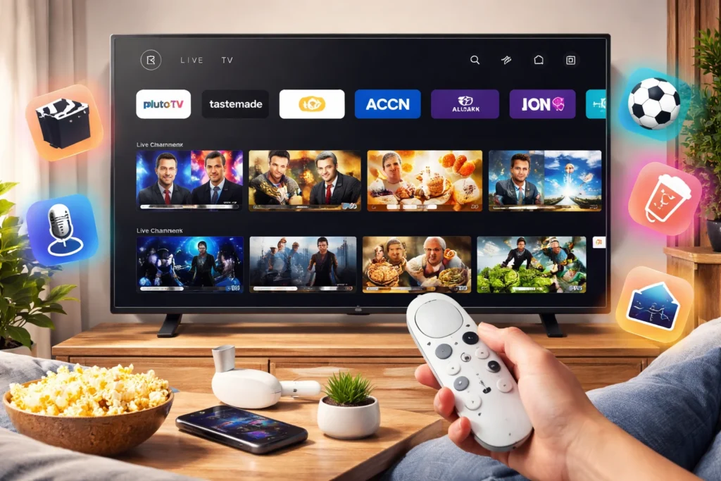 Google TV com mais de 800 canais