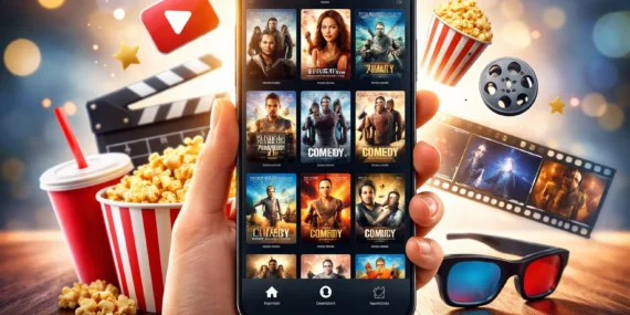 App grátis para assistir filmes no celular agora 🎬