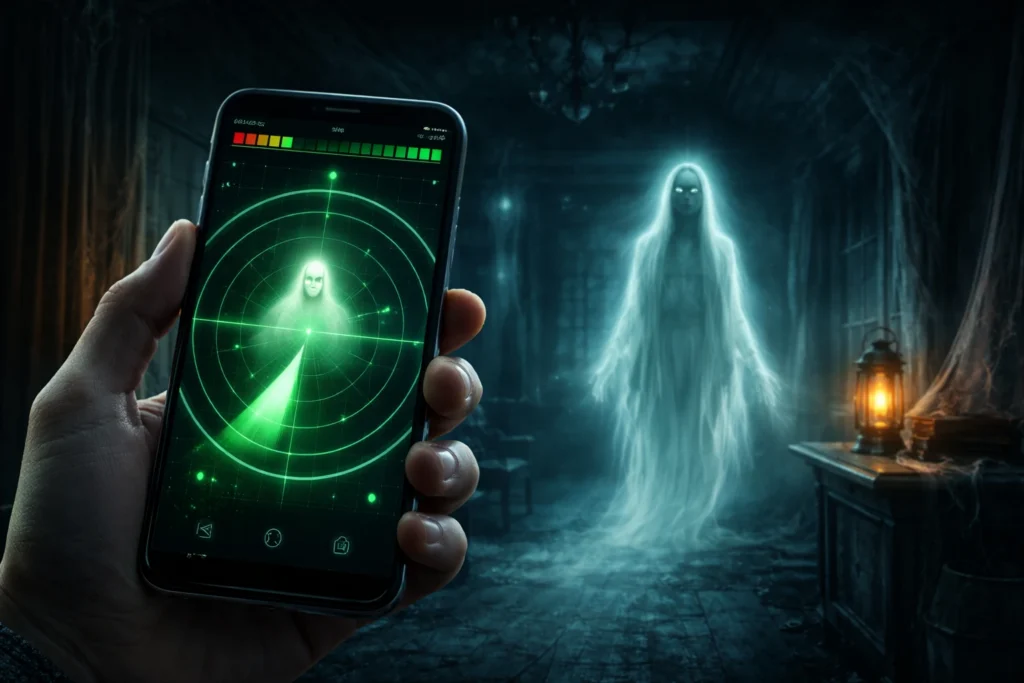 App grátis para detectar fantasma
