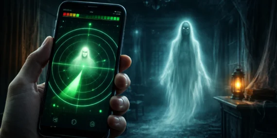 App grátis para detectar fantasma com o celular 👻