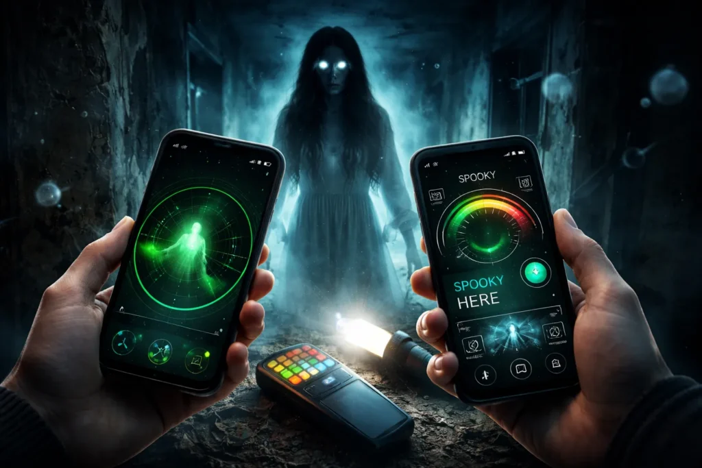 App para Caçar Fantasmas