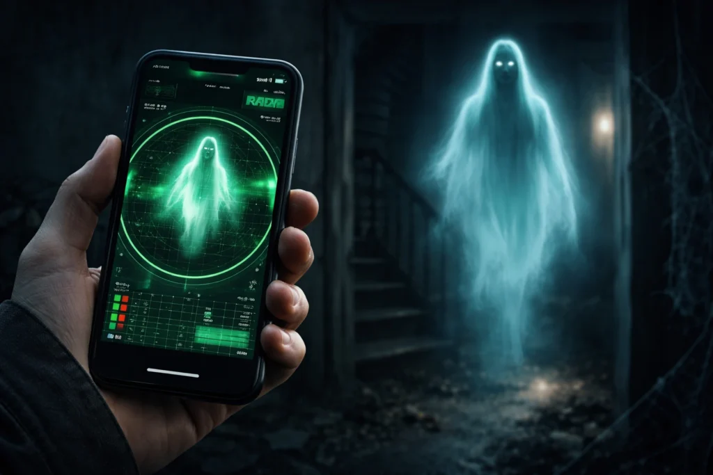 App que detecta fantasma