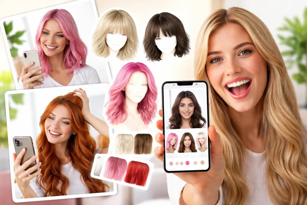 App que muda o cabelo grátis