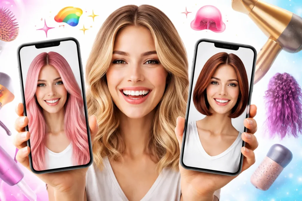 App que muda o cabelo grátis
