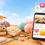 🧶 Aprenda a fazer crochê online fácil pelo celular