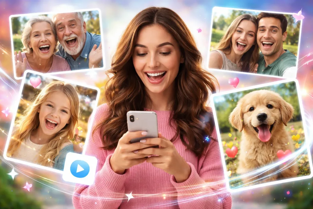 Fotos ganham vida com IA