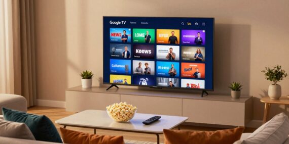 Assista a Canais de TV Gratuitos no Google TV