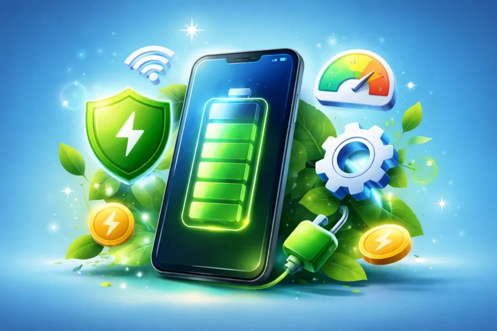 Otimize a bateria do celular