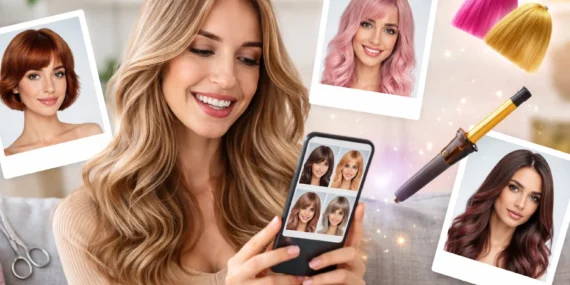 Teste cortes e cores com apps de IA no celular