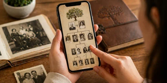 Descubra a história da sua árvore genealógica 🌳