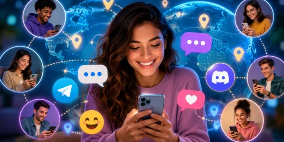 App de Bate-Papo Grátis Que Está Bombando 🌎