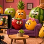 Crie novelas de frutas no celular e viralize fácil 🍓