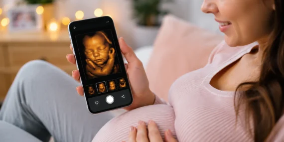 Ultrassom virtual no celular está emocionando pais 👶