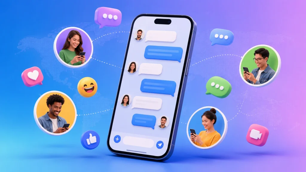 App grátis de bate papo online