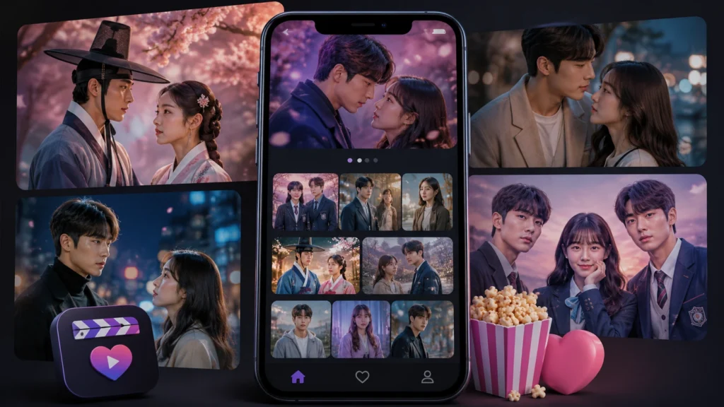 app para assistir novela coreana
