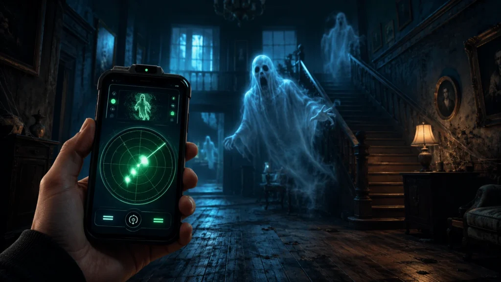 app caçar fantasma grátis