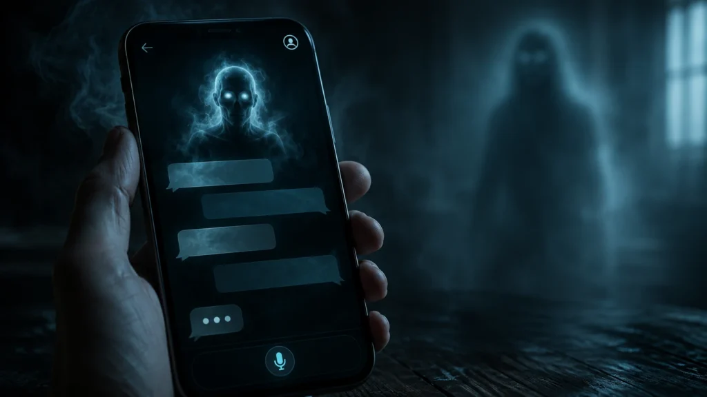 app para conversar com fantasmas