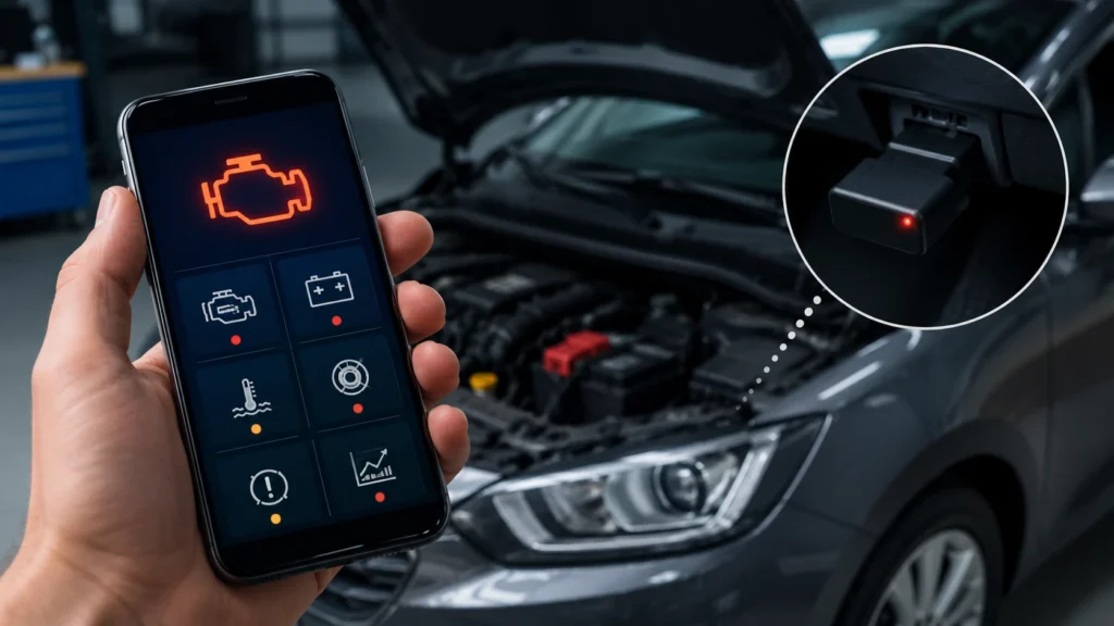 app para diagnosticar problemas do carro