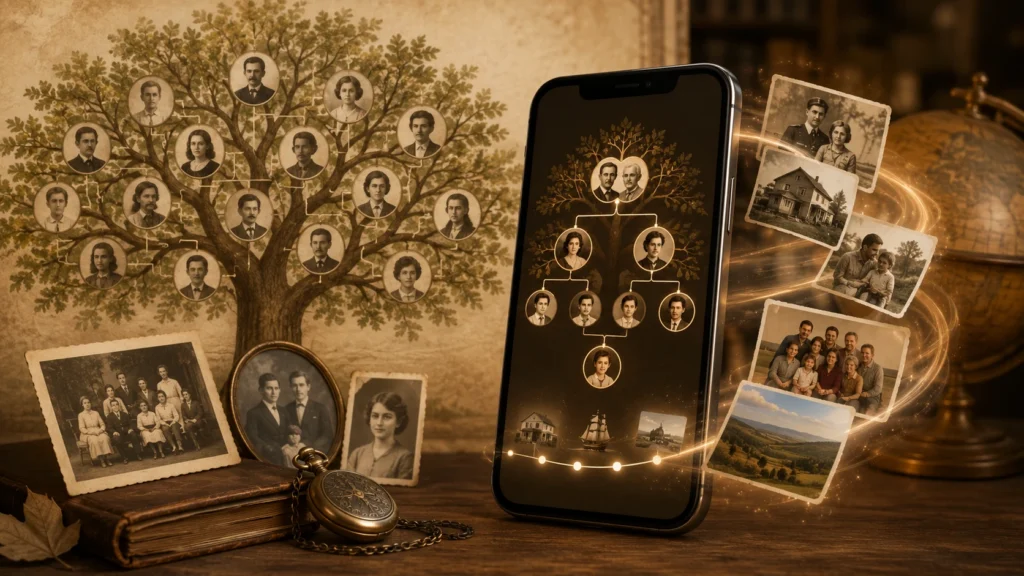história da família pelo sobrenome