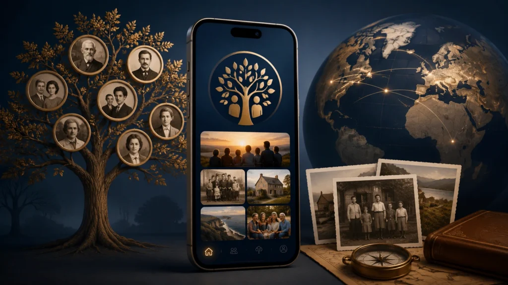App para descobrir origem do sobrenome
