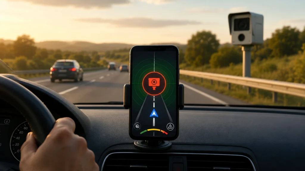 App para detectar radar na estrada