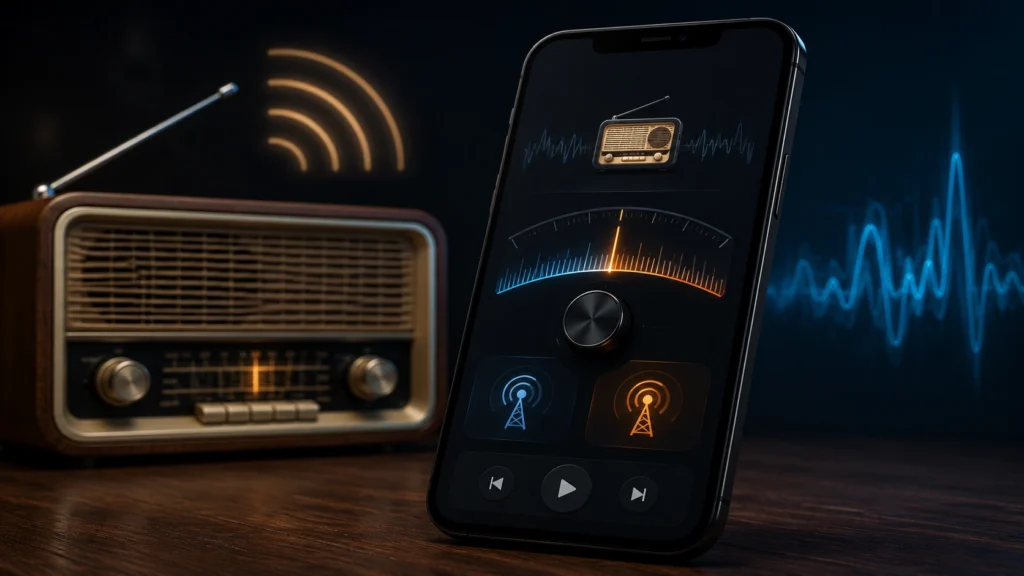 App para escutar rádio grátis no celular