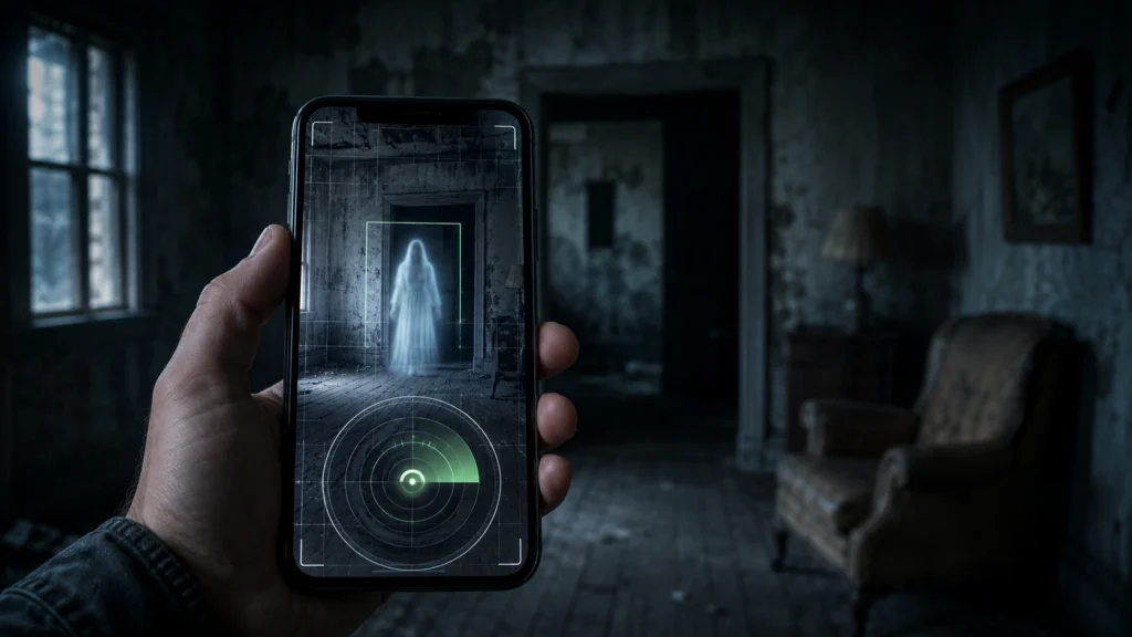 App para investigação paranormal