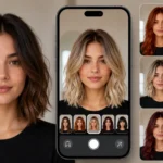 App para Mudar Cor e Corte de Cabelo