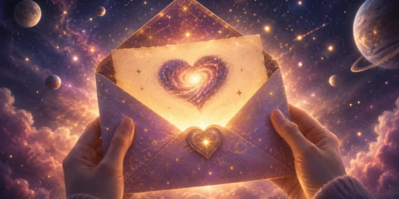 Carta de Amor Cósmica: Tem Uma Mensagem Para Você
