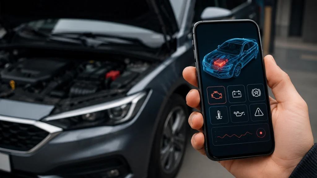 app para detectar problemas no carro