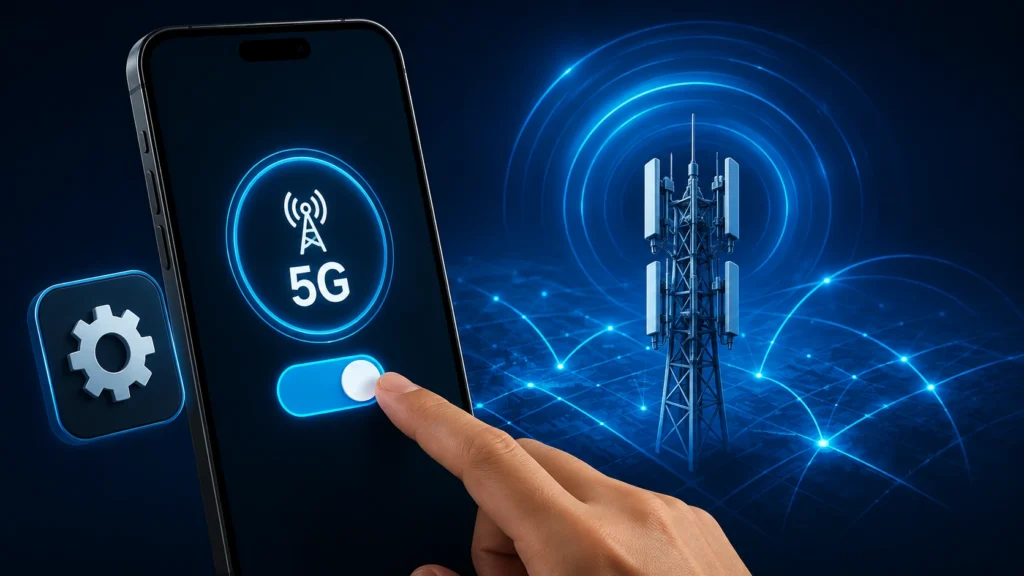 app para ativar 5G no celular