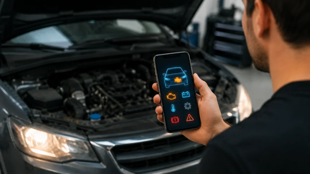 app para detectar problemas no carro