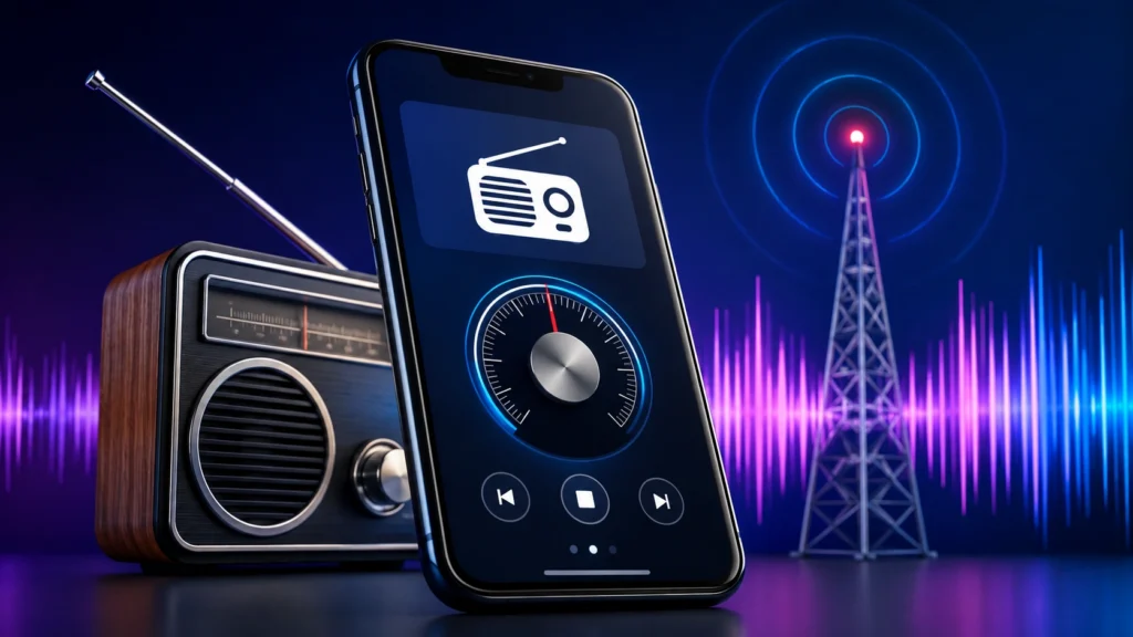 app para escutar rádio AM e FM no celular grátis