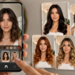 App para Mudar Cor e Corte de Cabelo